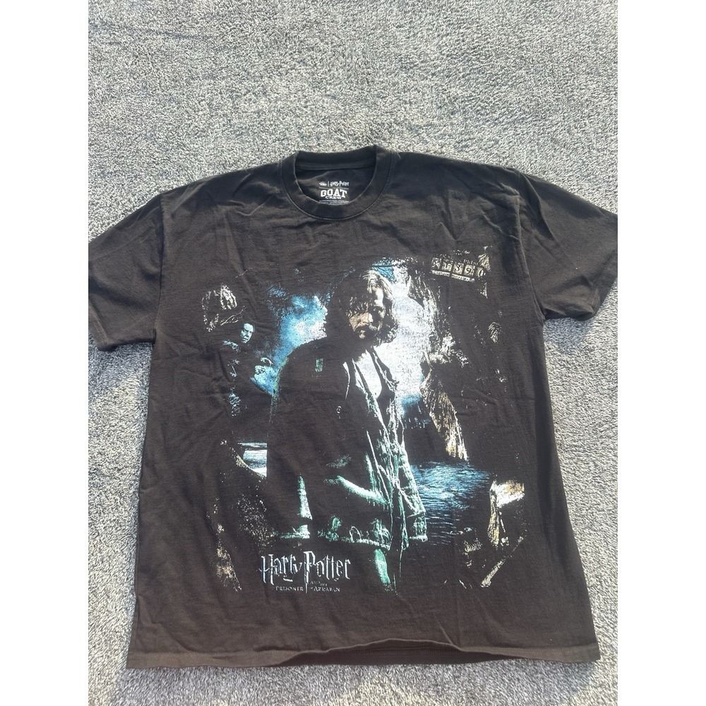Harry Potter Prisoner of Azkaban Sirius Black Graphic T Shirt Mens M Heavyweight